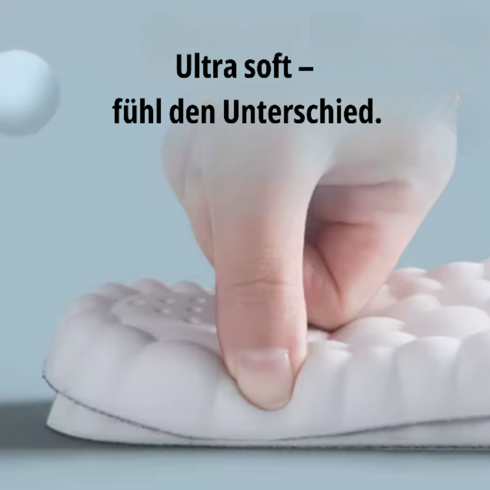 Wohlfühl-Schuhsohle